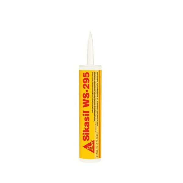 Sika 295 ml, Cartridge, White, Sikasil WS-295 SIKA-412419 - main